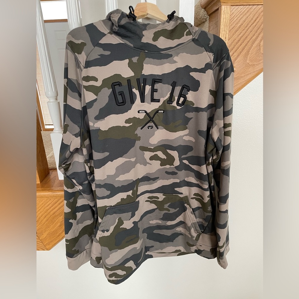 UNRL “Give 16” Camo Hoodie